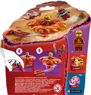 LEGO Ninjago 71823 Kais Spinjitzu-dragespinner