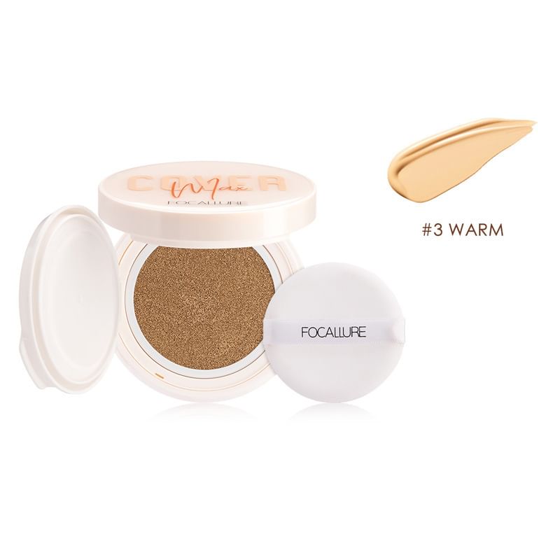 FOCALLURE - COVERMAX Longlisting Cushion Foundation - 4 kleuren
