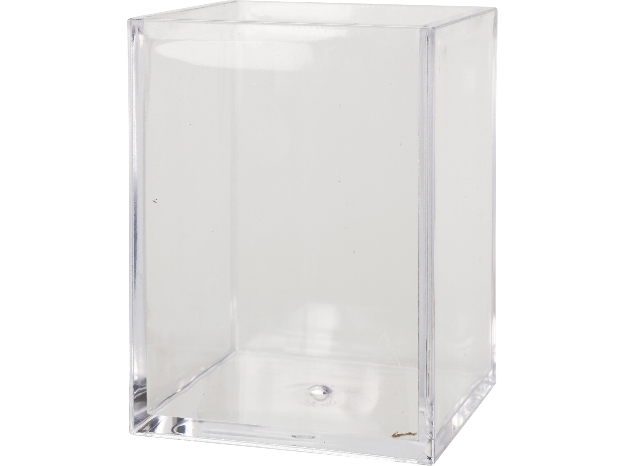 ORGANIZADOR TRANSPARENTE 7.5X7.5X9.5CM