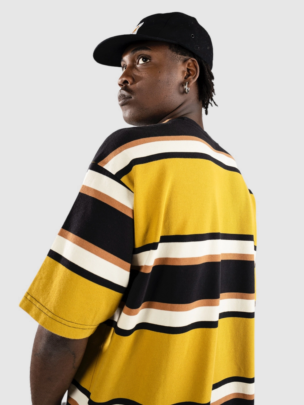 Levi's Skate Graphic Box T-Shirt green sulphur stripe