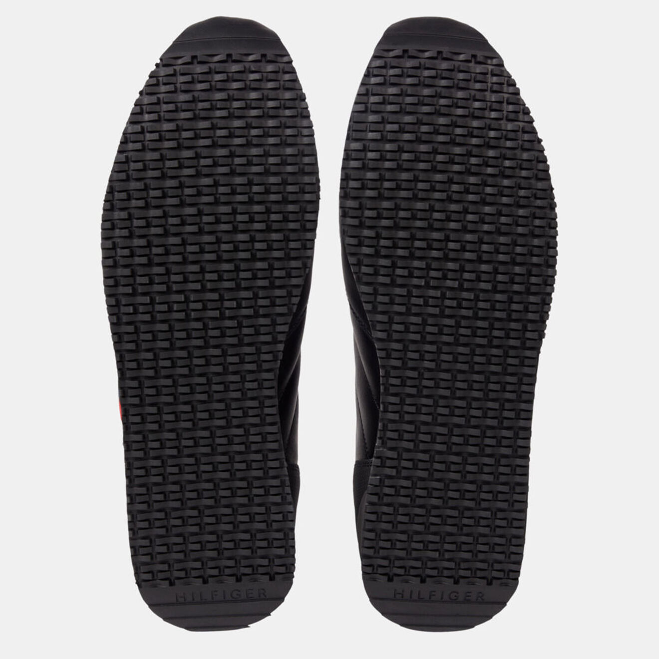 Tommy Hilfiger Baskets running en Cuir Iconic noires