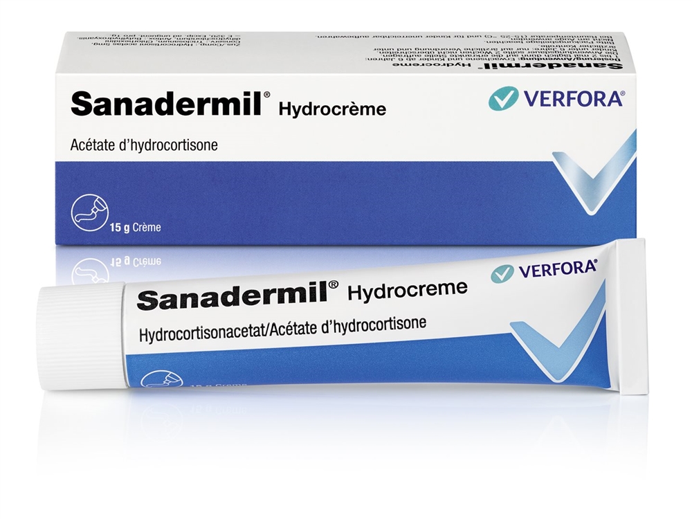 SANADERMIL Hydrocrème<br>15 g, Tube, Creme