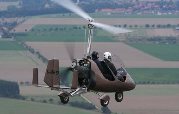 Tragschrauber-Rundflug ab Hildesheim als Geschenk