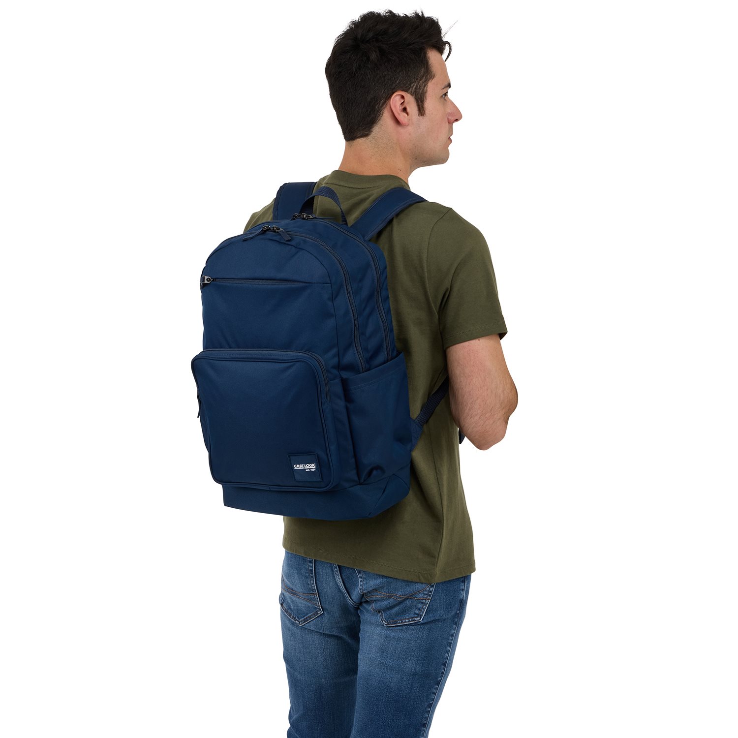 Case Logic Campus Query Recycled Backpack 29L dress blue