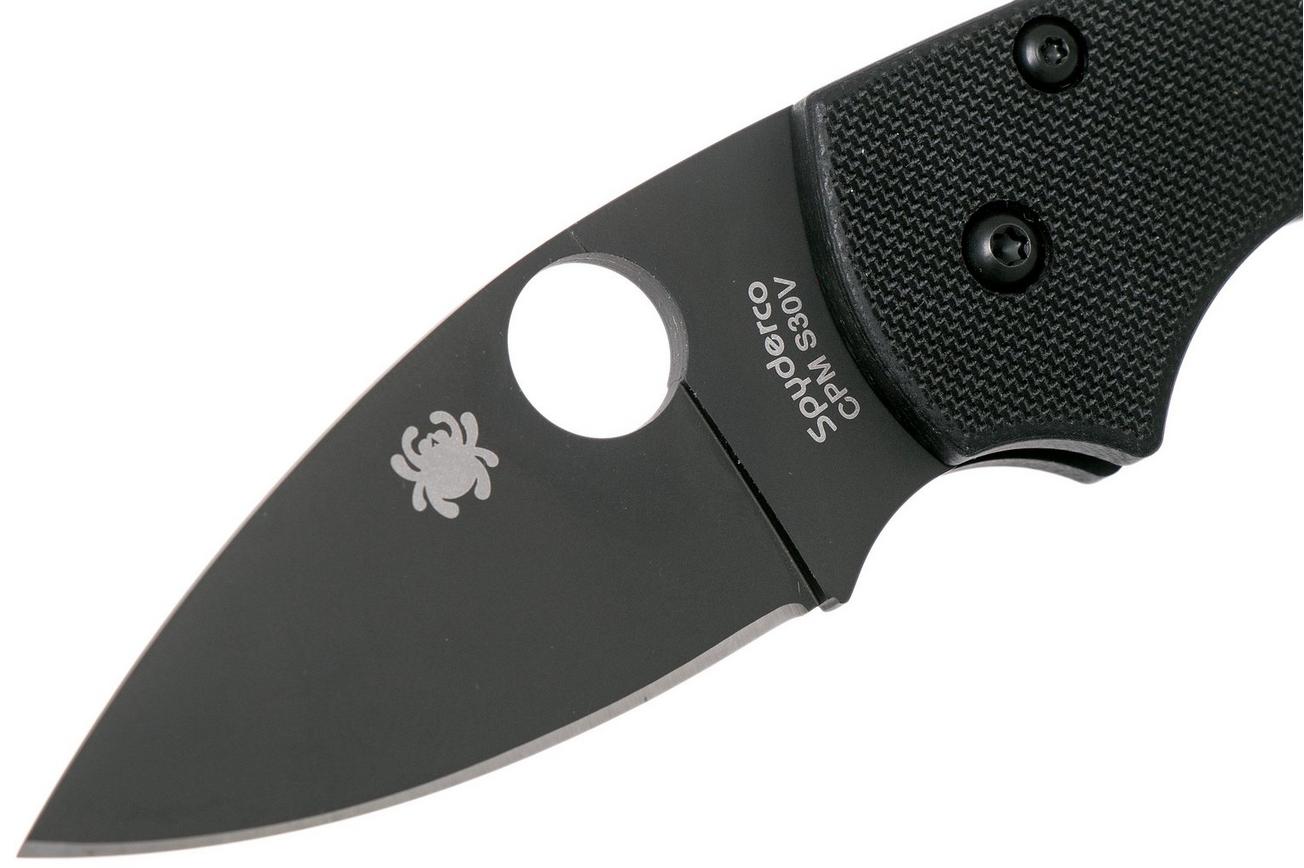 Spyderco Lil' Native Compression Lock Black C230GPBBK zakmes