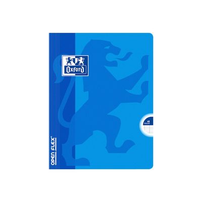 Oxford Openflex - Cahier polypro 17 x 22 cm - 48 pages - grands carreaux (Seyes) - disponible dans différentes couleurs