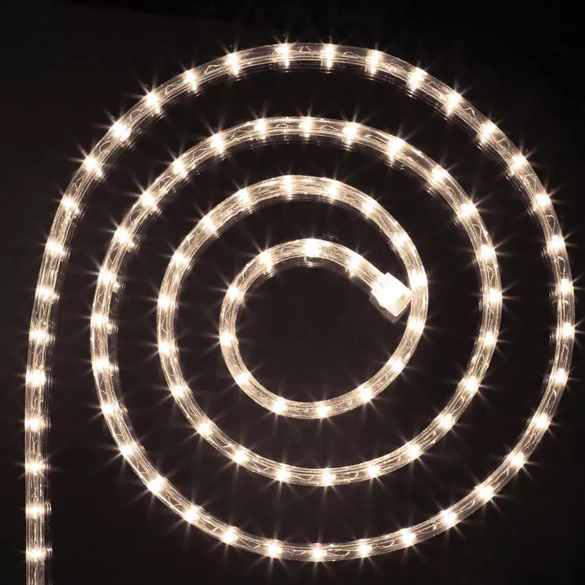 Tube lumineux 324 LED (18 m) Blanc chaud