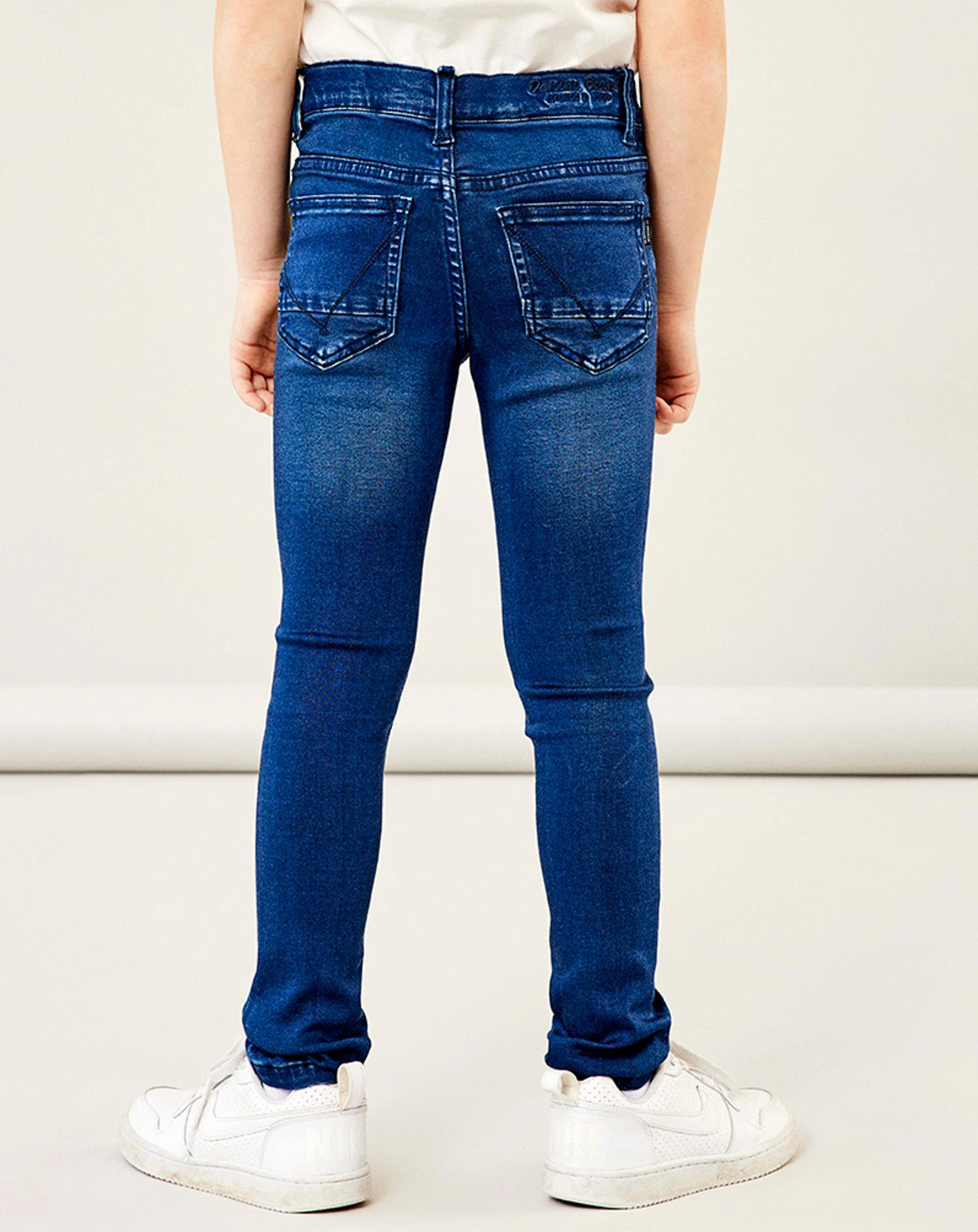 Jeanshose NKMTHEO XSLIM in dark blue denim