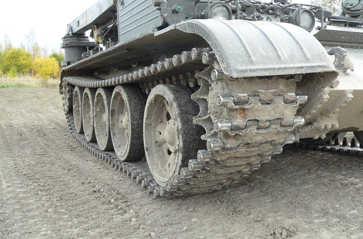 Bergepanzer VT-55 fahren in Milovice als Geschenk