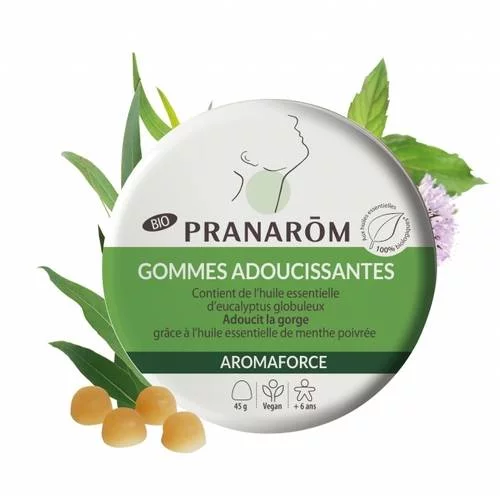 Gommes adoucissantes - Menthe/Eucalyptus - 45 g