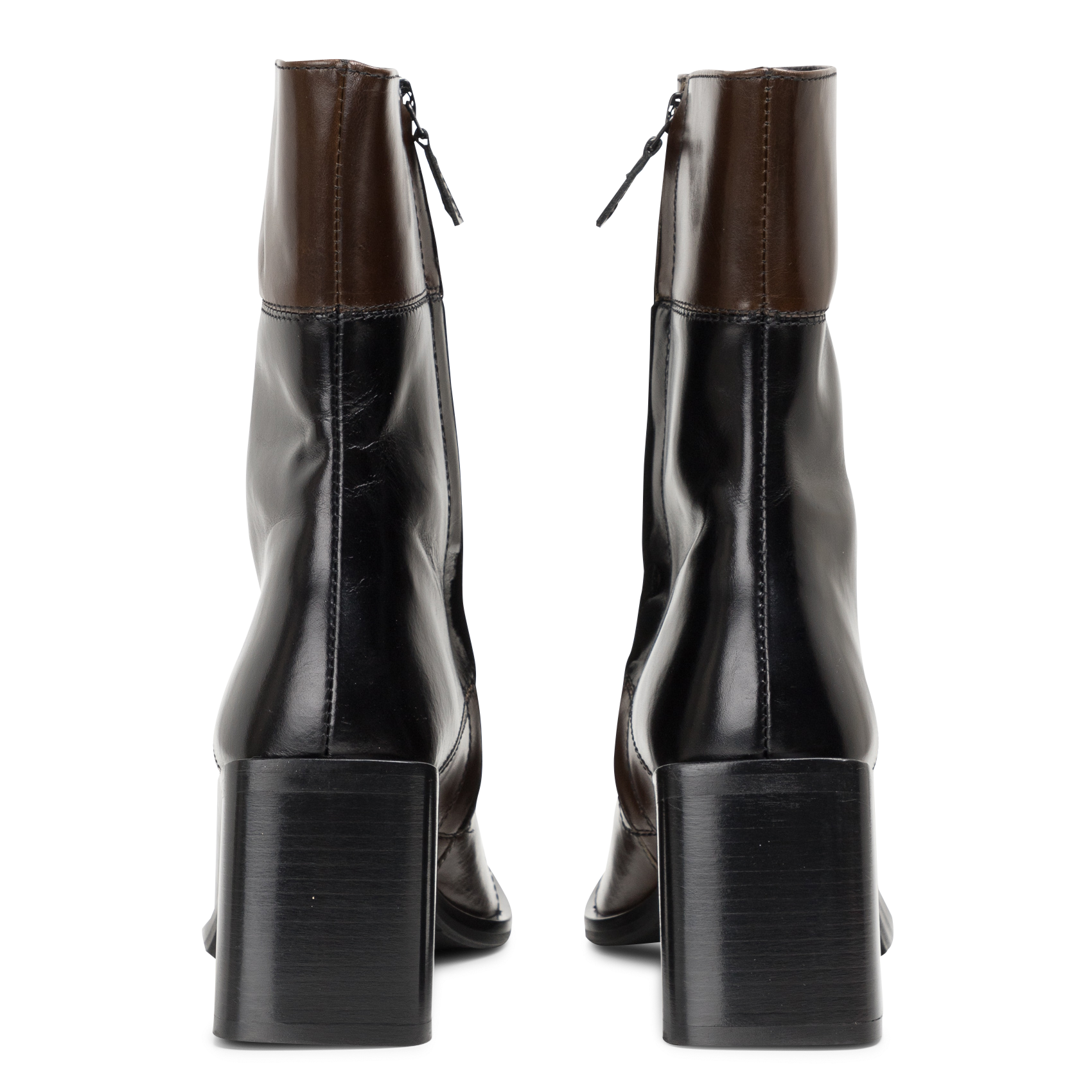 Bottines en cuir | Noir