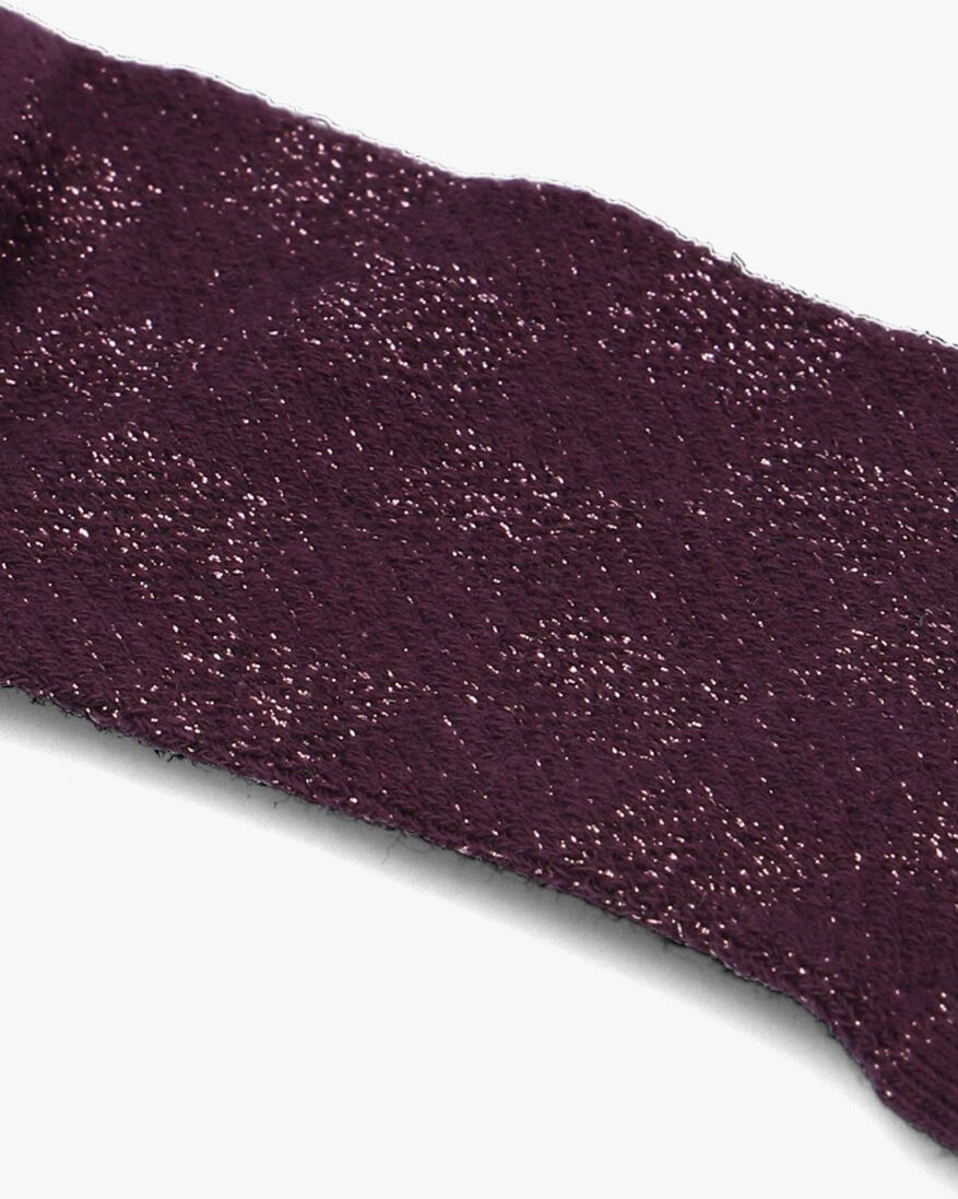 BECKSONDERGAARD paarse becksondergaard sokken quinis glitter socks