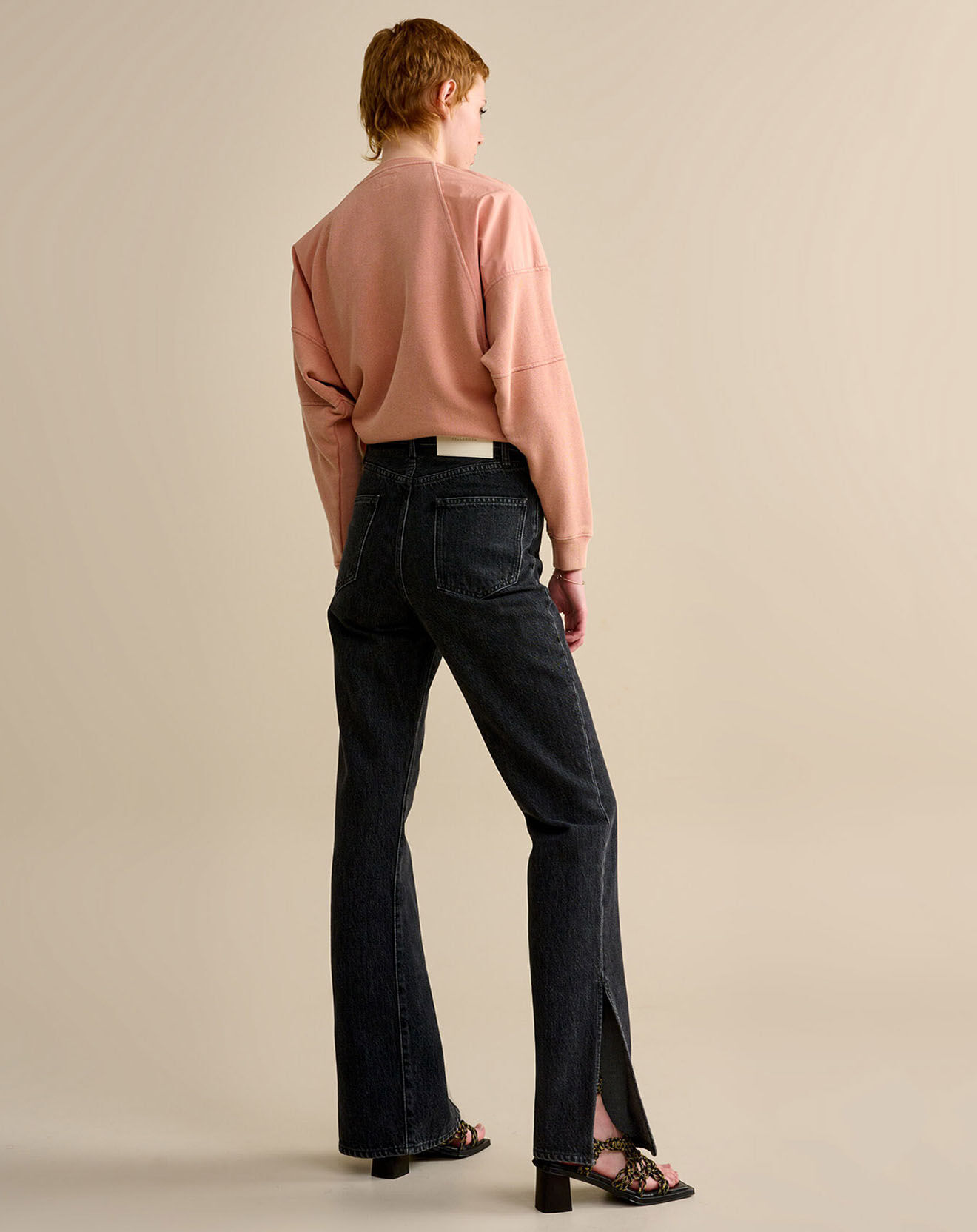 Bellerose Jean droit Pound vieux noir