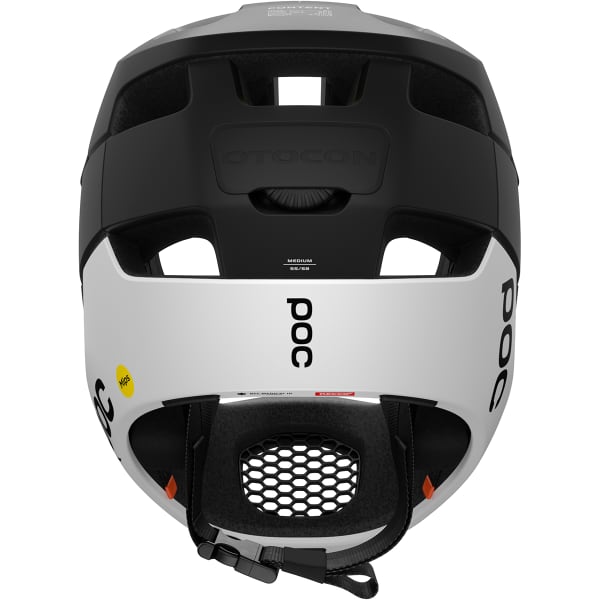Casque VTT POC OTOCON RACE MIPS URANIUM BLACK/HYDROGEN WHITE MATT