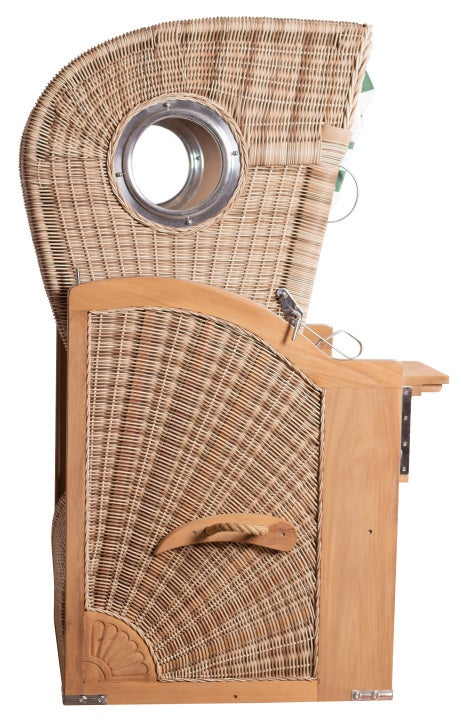 Rantum Teak PE shell strandstoel, design 506