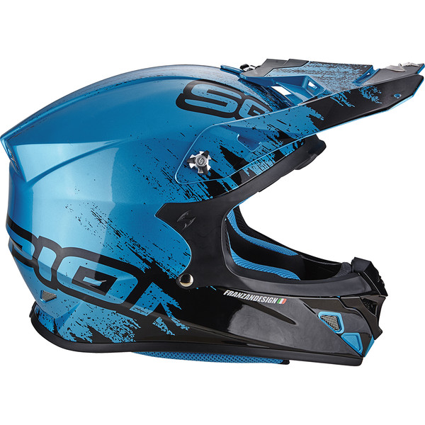 Scorpion - Casque VX-21 Air Mudirt Bleu / Noir