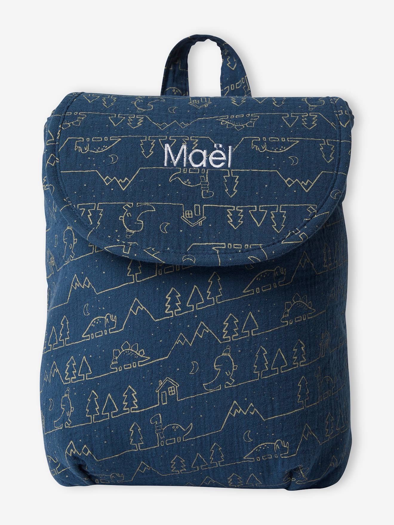 Bolsa de dinossauro personalizável com tinta