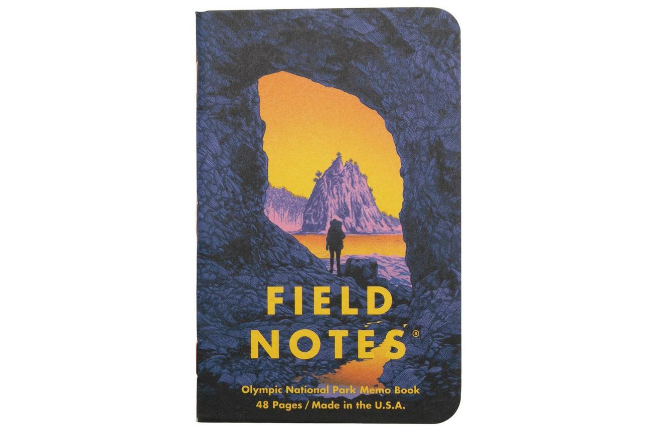 Field Notes National Parks FNC-43e Graph 3-Pack E Denali Cuyahoga Valley Olympic, notitieboekjes