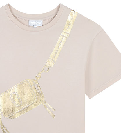 Little Marc Jacobs Kleid - Sand/Gold m. Tasche