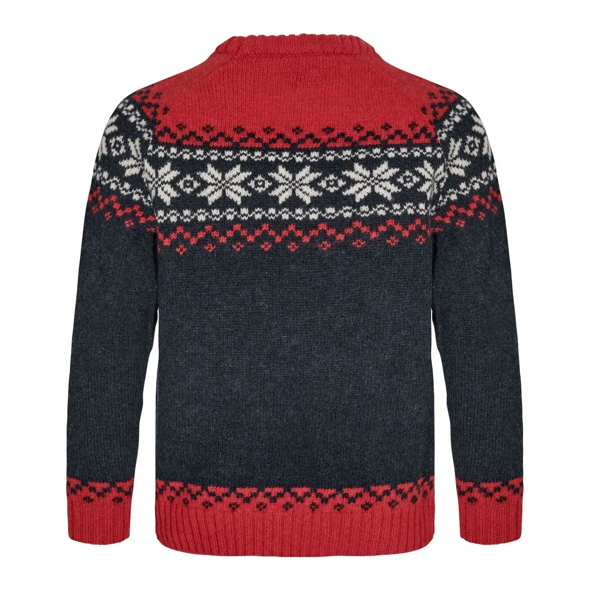 Gridarmor Kids' Snøkrystall Ullgenser Navy Blazer