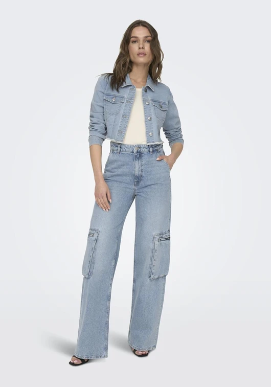 Only Cropped denim jack Wonder 15256098