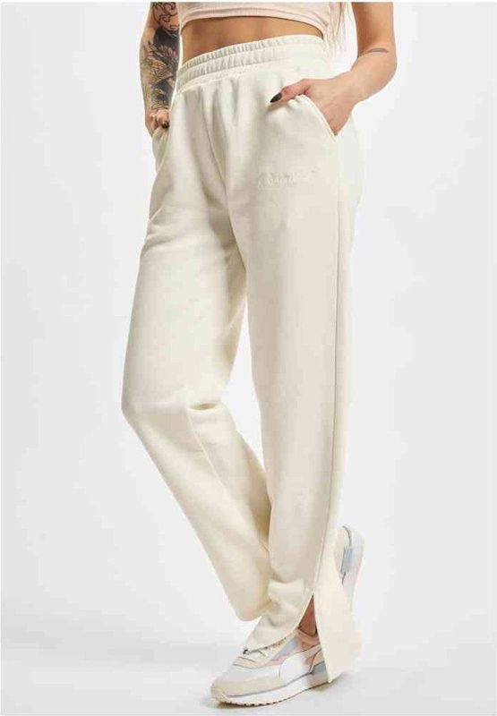 DEF - Wide leg Dames joggingbroek   Wit