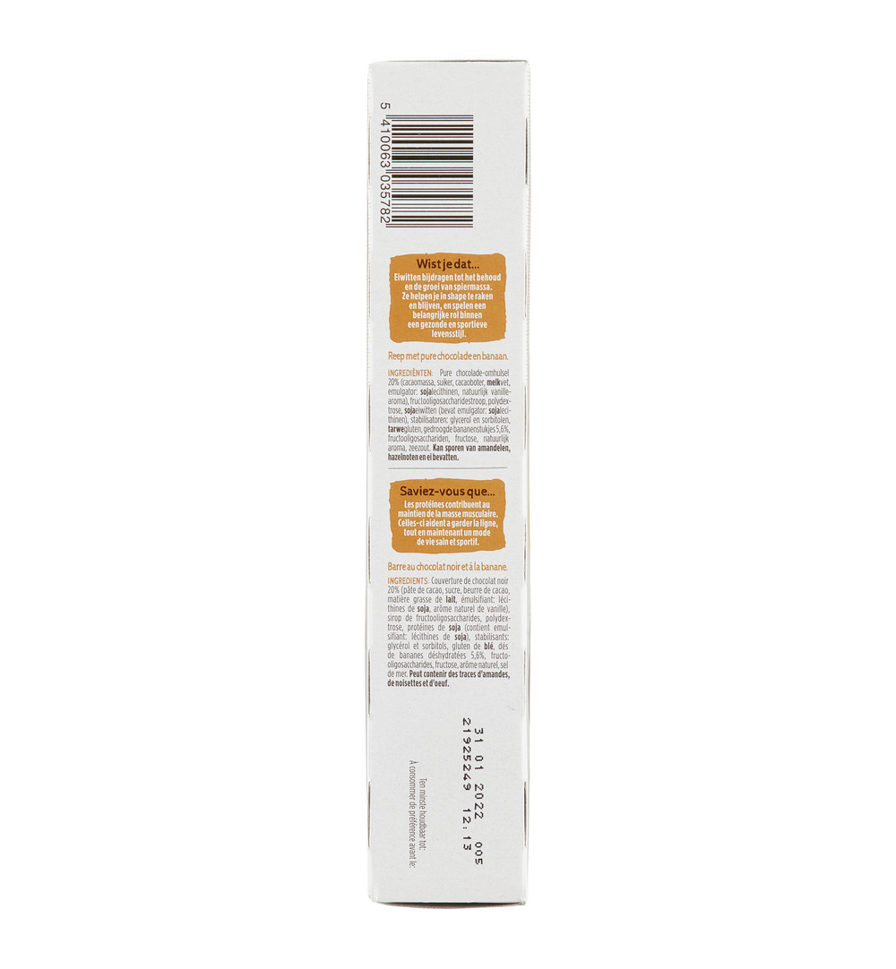 Gerlinéa Carb Reduced – High Protein Repen Banaan Chocolade (372 gr)