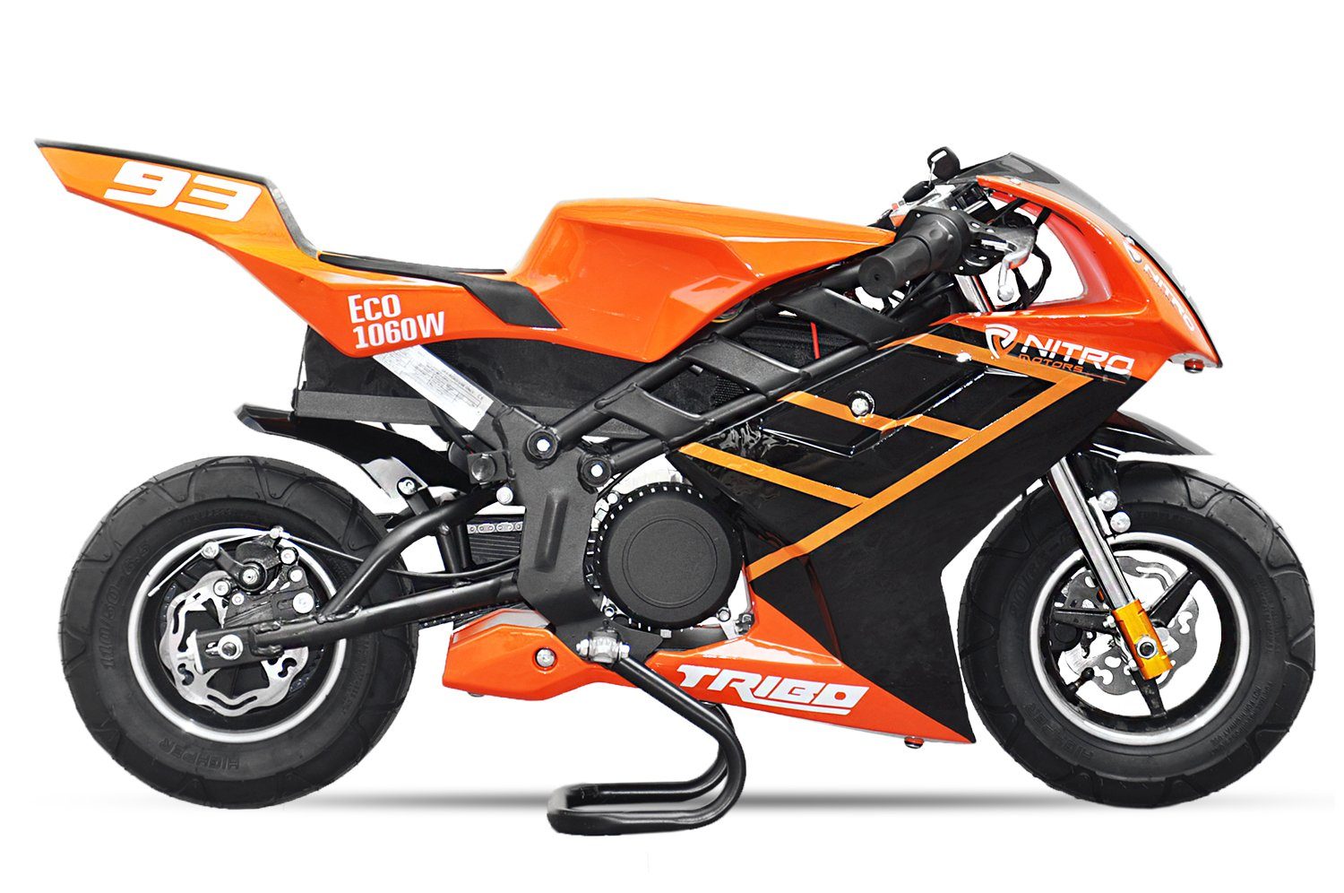 Motocicleta infantil Nitro Motors Dirt Bike 1060W Eco mini, modelo Tribo 6