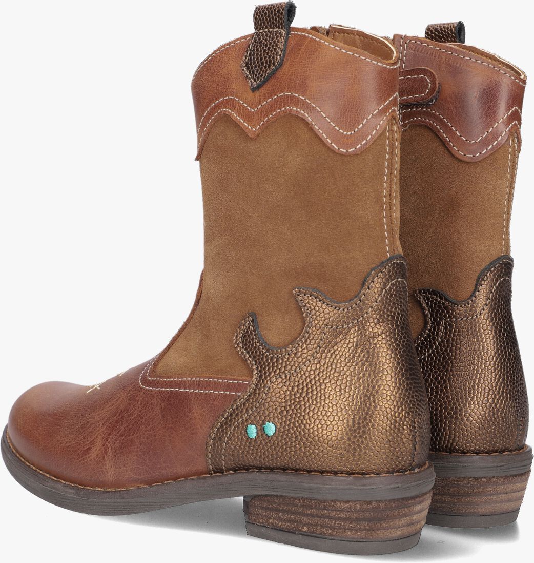 BUNNIESJR cognac bunniesjr enkellaarsjes robin rodeo