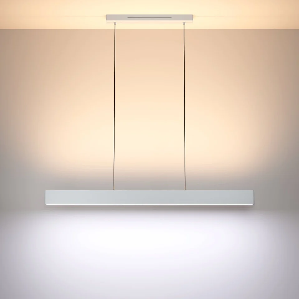EGLO - Andreas-Z langbordspendel grå L117 - RGB + TW - Zigbee, Bluetooth