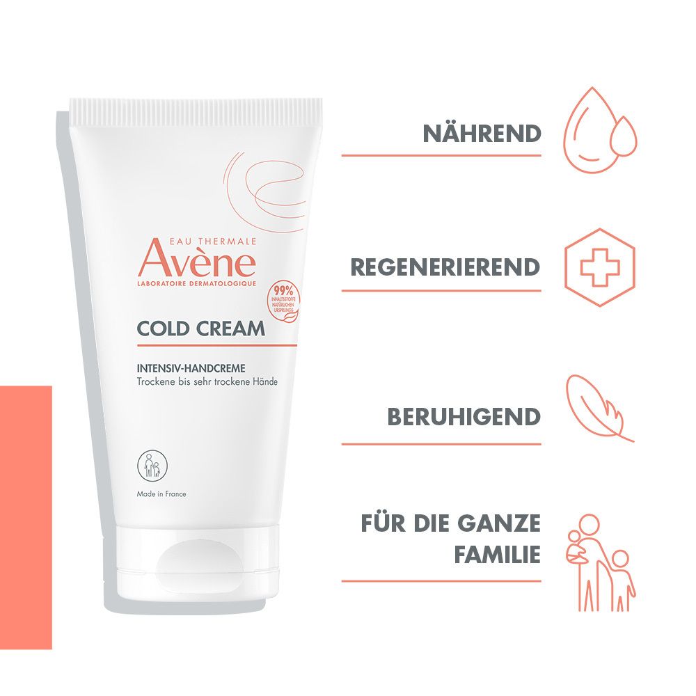Avène Cold Cream Intensiv-Handcreme - für trockene und angegriffene Haut