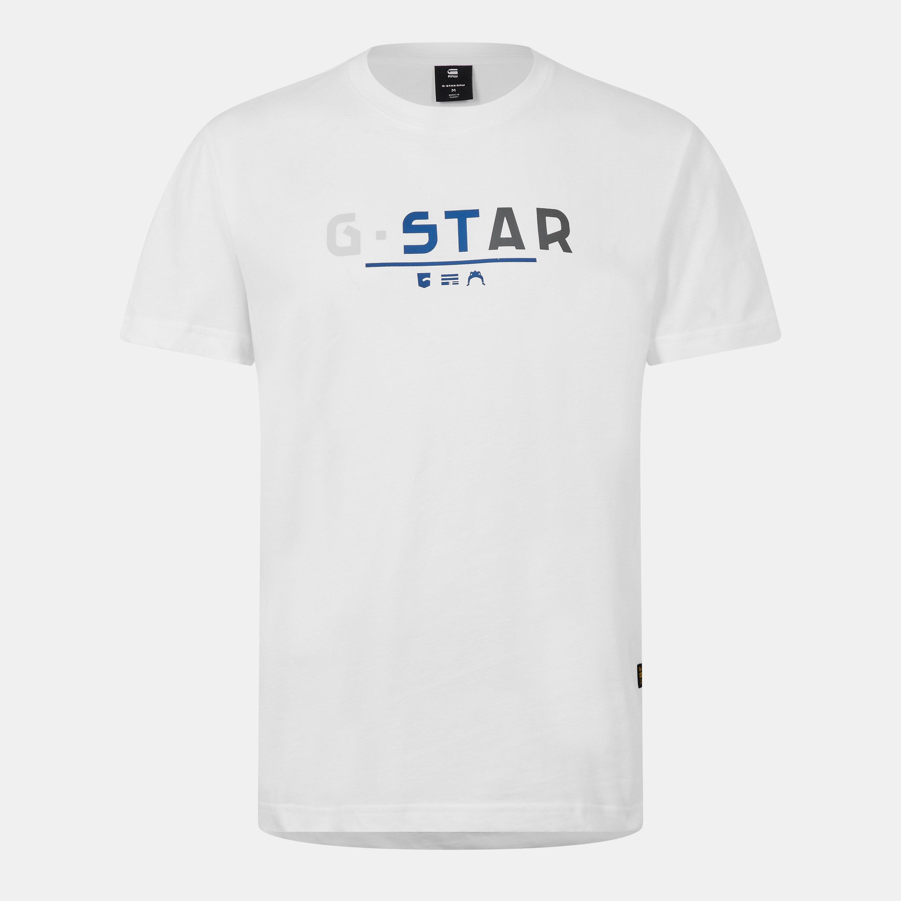 G Star Multi Logo Graphic T Shirt