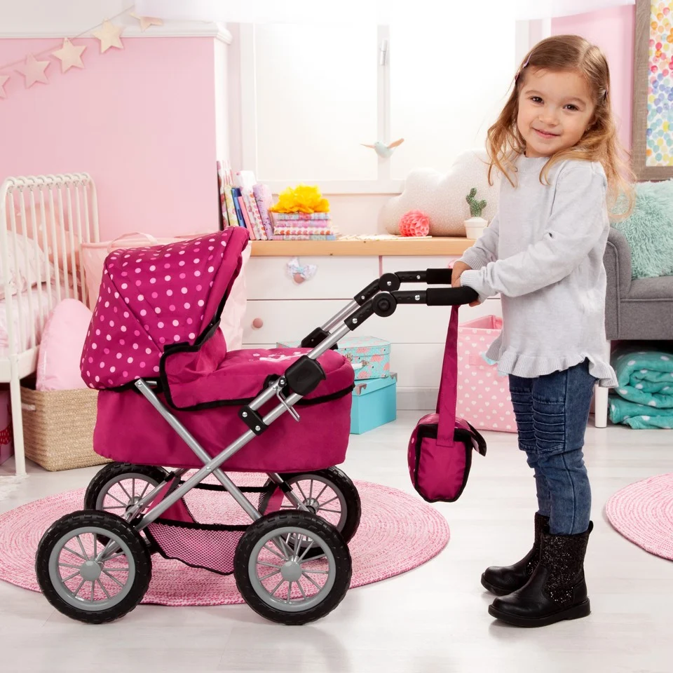 Bayer - Trendy Dukkevogn - Pink