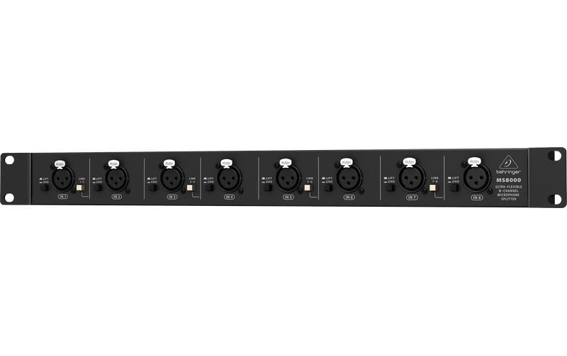 MS80008-Kanal-Mikrofon-Splitter