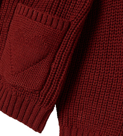 Lil Atelier Cardigan - Strik - NmfEmlen - Spiced Apple