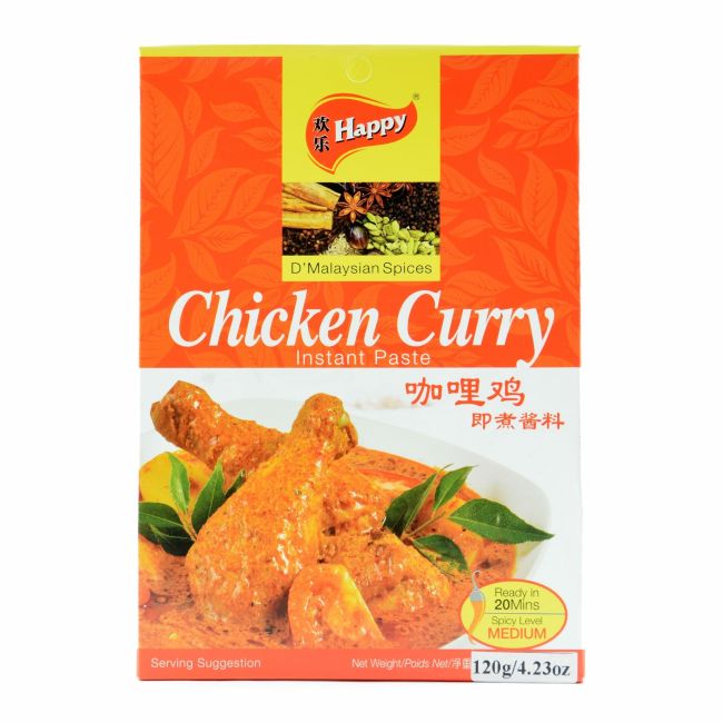 Happy Kip Currypasta Kant en Klaar 120g