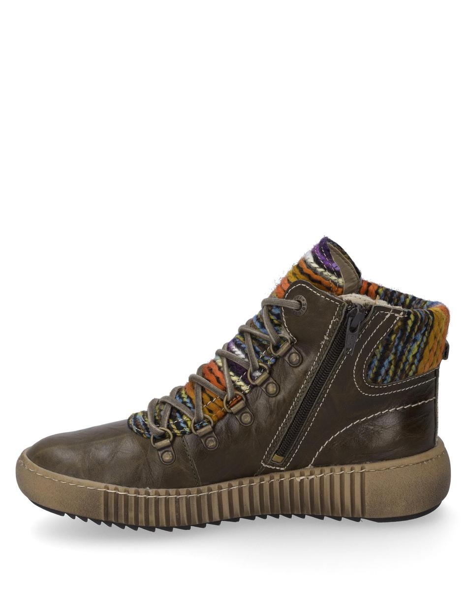 Stiefelette Maren 06, oliv-multi