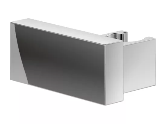 Support mural pour douchette VILLEROY ET BOCH Universal rectangle Chrome