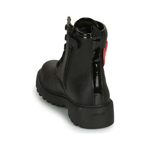 Geox - J CASEY GIRL C - Noir / Rouge
