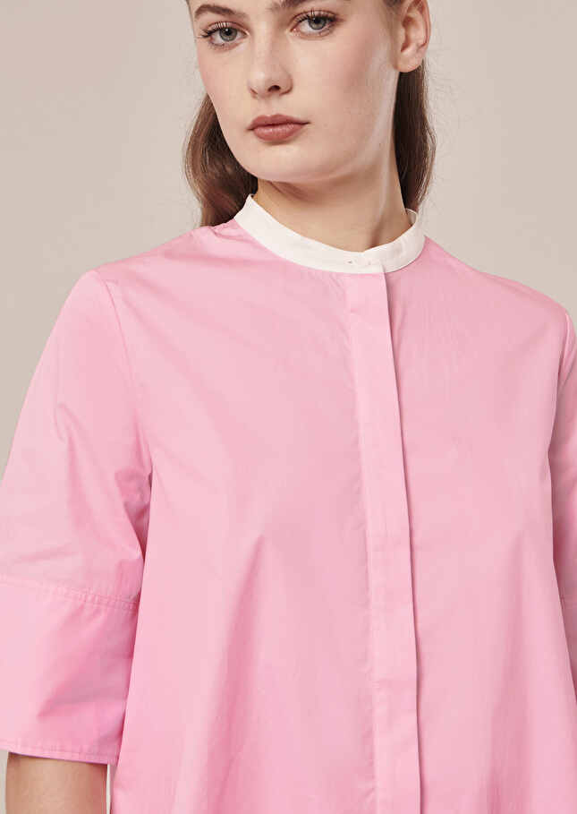 Chemise Camillianarose en popeline