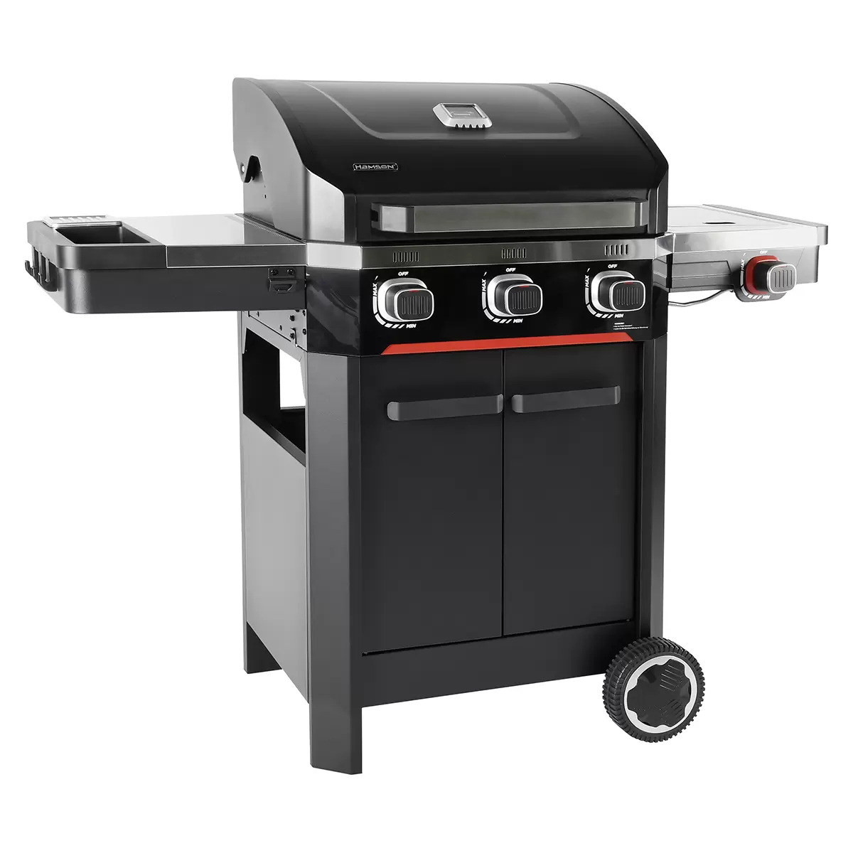 Gasgrill Hamson Mercury Schwarz