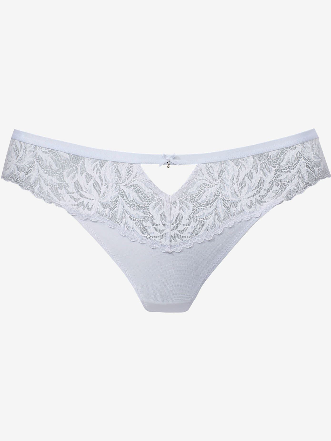 String féminin avec dentelle raffinée