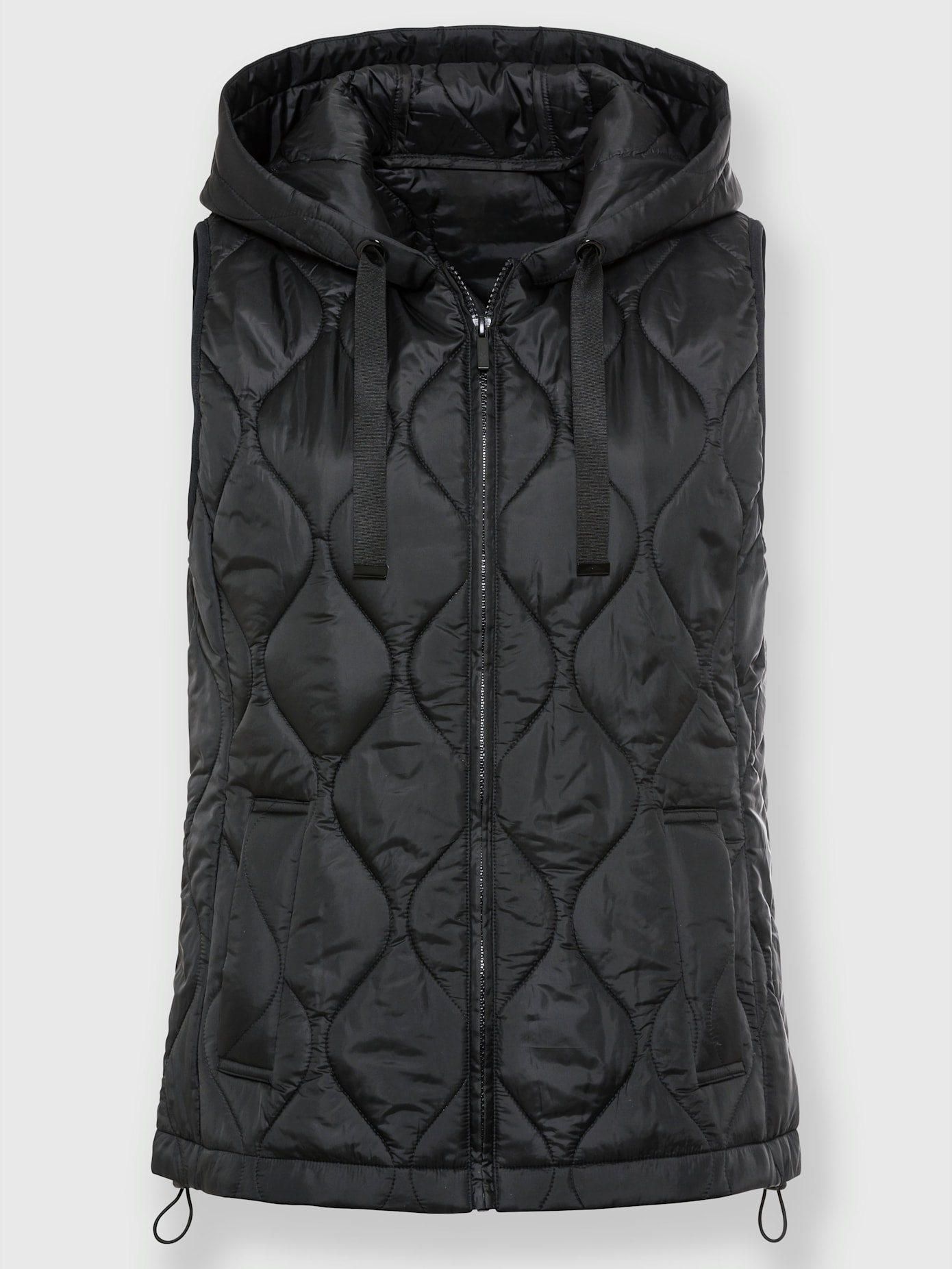 Manteau aspect 2 en 1 avec empiècement gilet