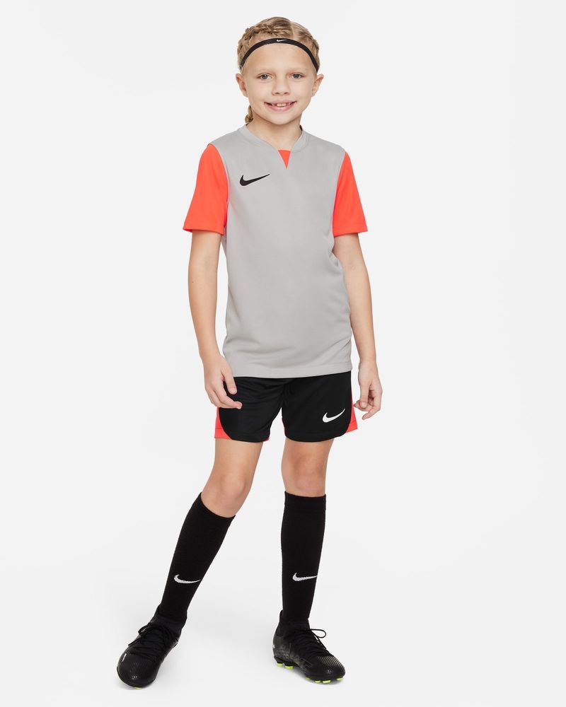 Maillot de football Nike Trophy V Gris pour enfant