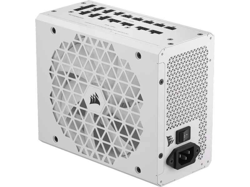 Corsair Netzteil RMx SHIFT White RM1200x 1200 W Vollmodulares ATX-Netzteil mit 1200 W und 80 PLUS Gold Zertifizierung