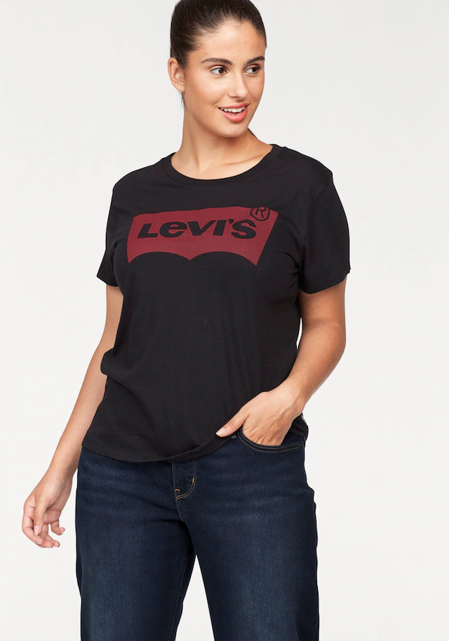 Levi's® Plus T-Shirt »Perfect Tee« mit Batwing-Logo