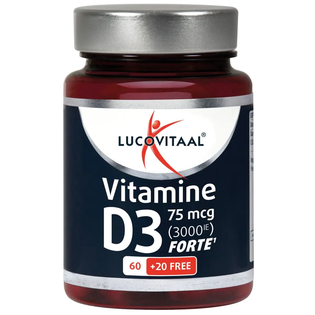 Vitamine D3 75 mcg 80 capsules