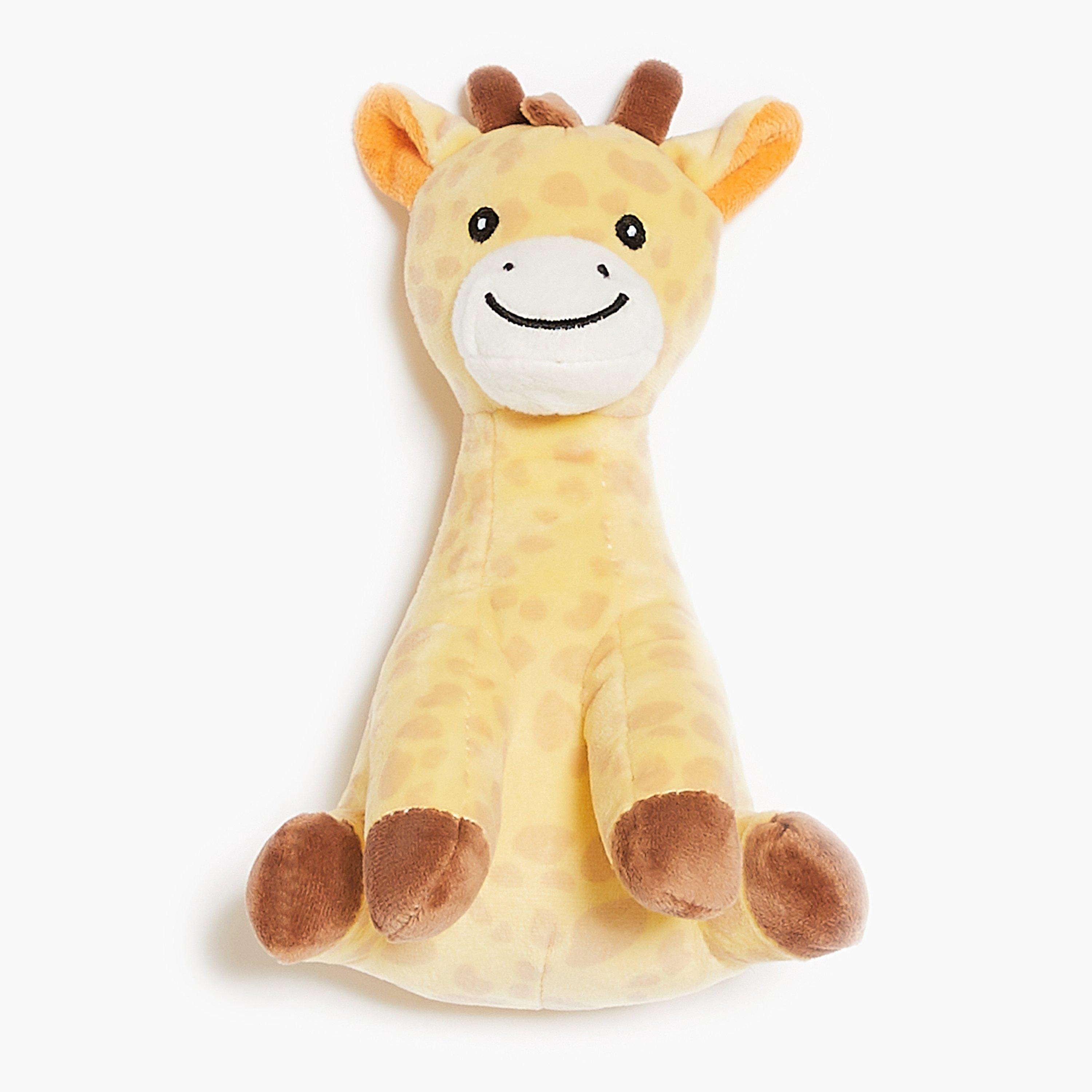 Hello World Baby Unisex Giraffe Sleepsuit and Toy Set