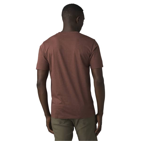 T-shirt PRANA BEER BELLY JOURNEYMAN CLOVE HEATHER