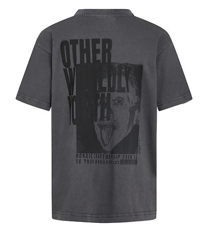 Grunt T-Shirt - GRGret - M Wüstengrau m. Print
